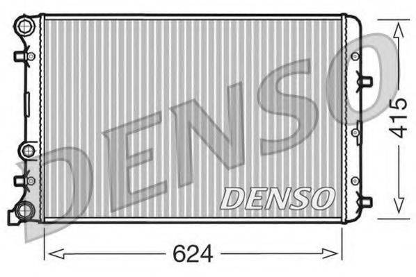 DENSO DRM27003 Радіатор, охолодження двигуна