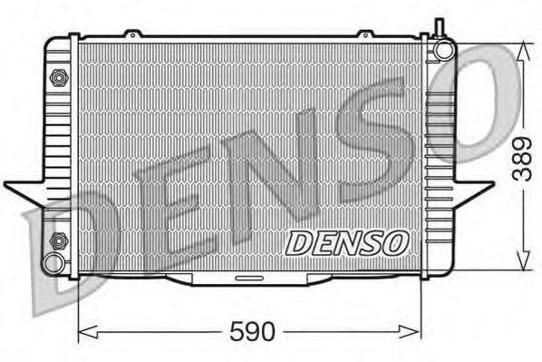 DENSO DRM33067 Радіатор, охолодження двигуна