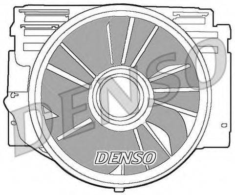 DENSO DER05007 Вентилятор, охолодження двигуна