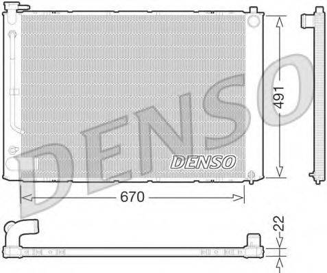 LEXUS 16041-20310 Радіатор, охолодження двигуна