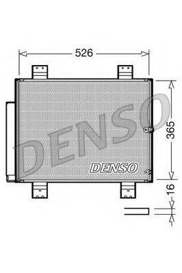 DENSO DCN35002 Конденсатор, кондиціонер