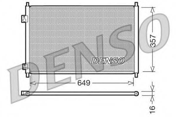 DENSO DCN40008 Конденсатор, кондиціонер