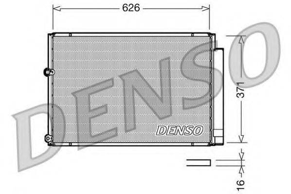 DENSO DCN50018 Конденсатор, кондиціонер
