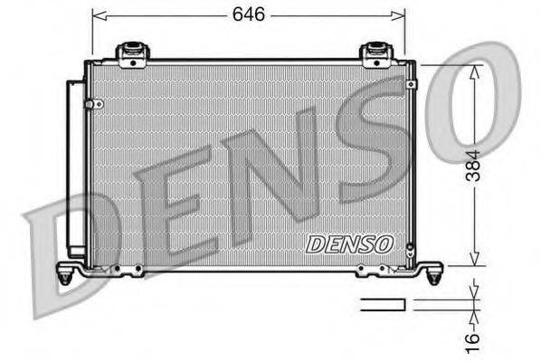 DENSO DCN50027 Конденсатор, кондиціонер