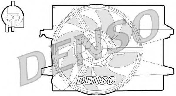 DENSO DER10004 Вентилятор, охолодження двигуна