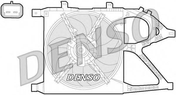 DENSO DER20016 Вентилятор, охолодження двигуна