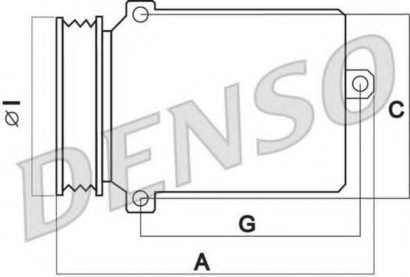 DENSO DCP02031 Компресор, кондиціонер