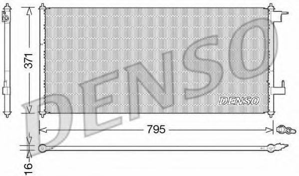 DENSO DCN10030 Конденсатор, кондиціонер