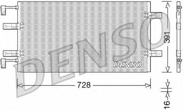 DENSO DCN23036 Конденсатор, кондиціонер