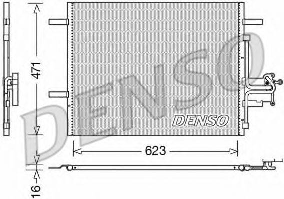 DENSO DCN33010 Конденсатор, кондиціонер