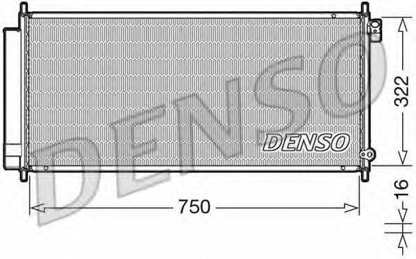 DENSO DCN40017 Конденсатор, кондиціонер