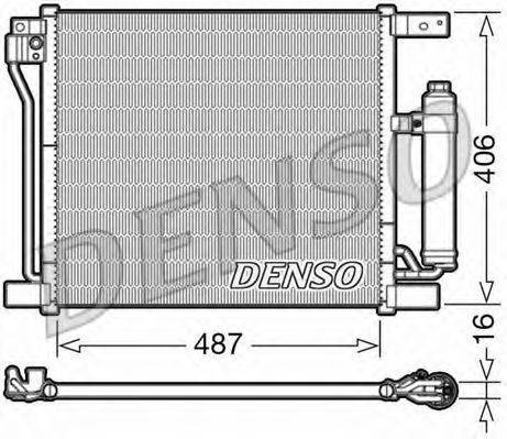 DENSO DCN46021 Конденсатор, кондиціонер