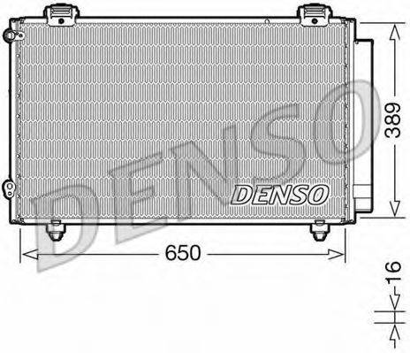 DENSO DCN50023 Конденсатор, кондиціонер