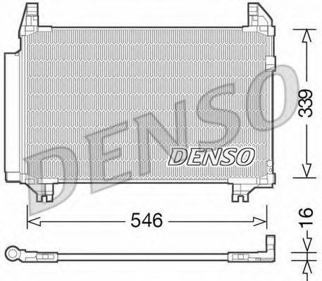DENSO DCN50039 Конденсатор, кондиціонер