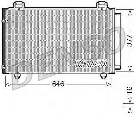 DENSO DCN50043 Конденсатор, кондиціонер