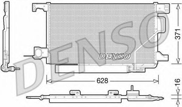 DENSO DCN17026 Конденсатор, кондиціонер