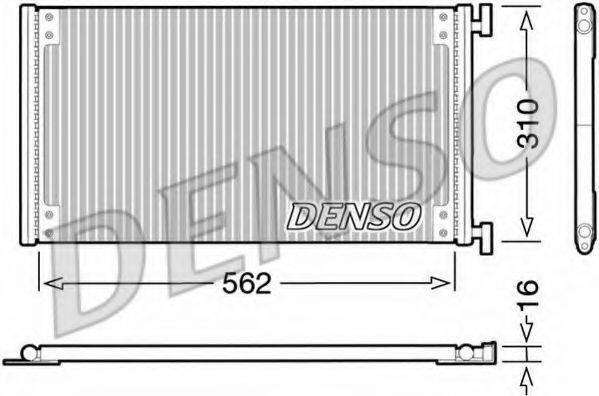 DENSO DCN09040 Конденсатор, кондиціонер