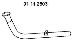 EBERSPACHER 91112503 Труба вихлопного газу