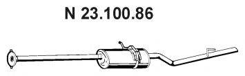 MERCEDES-BENZ 168 490 24 21 Глушник вихлопних газів кінцевий