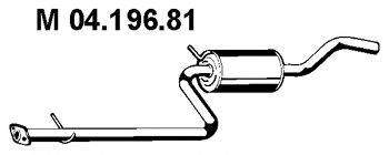 EBERSPACHER 0419681 Середній глушник вихлопних газів