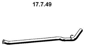 EBERSPACHER 17749 Труба вихлопного газу