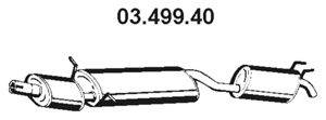FIAT 46519640 Середній глушник вихлопних газів