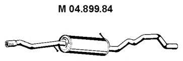 FORD 1484009 Середній глушник вихлопних газів