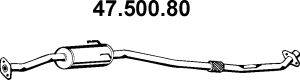EBERSPACHER 4750080 Середній глушник вихлопних газів