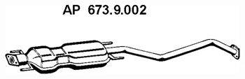 EBERSPACHER 6739002 Середній глушник вихлопних газів