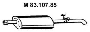 MERCEDES-BENZ 9014902719 Середній глушник вихлопних газів