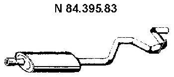 FORD 1 019 691 Глушник вихлопних газів кінцевий