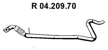 FORD 1891049 Труба вихлопного газу