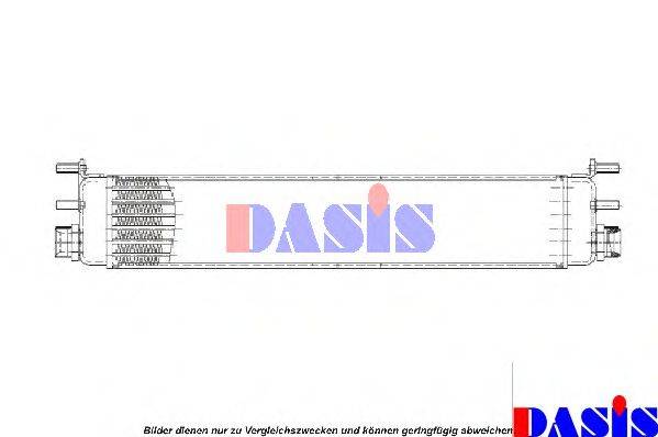AKS DASIS 126430N масляний радіатор, моторне масло