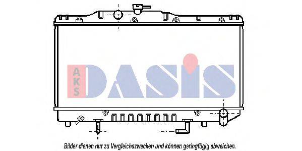 AKS DASIS 210930N Радіатор, охолодження двигуна