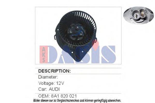 AKS DASIS 05991035 Вентилятор салону