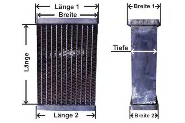 NRF 14284 сітка радіатора, охолодження двигуна