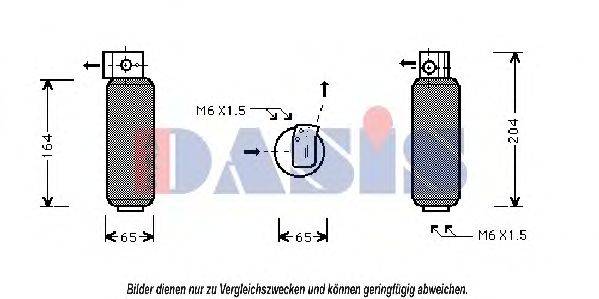AKS DASIS RTD252 Осушувач, кондиціонер