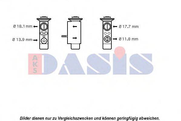 AKS DASIS 840094N Розширювальний клапан, кондиціонер