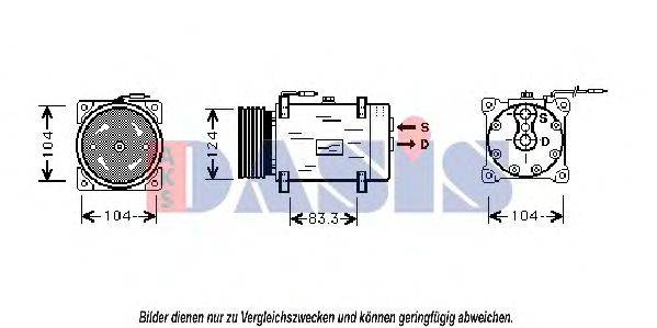 RENAULT 7700861491 Компресор, кондиціонер