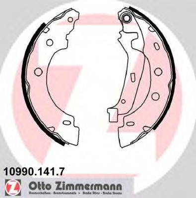ZIMMERMANN 109901417 Комплект гальмівних колодок