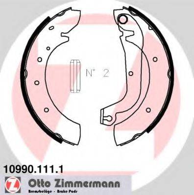 ZIMMERMANN 109901111 Комплект гальмівних колодок