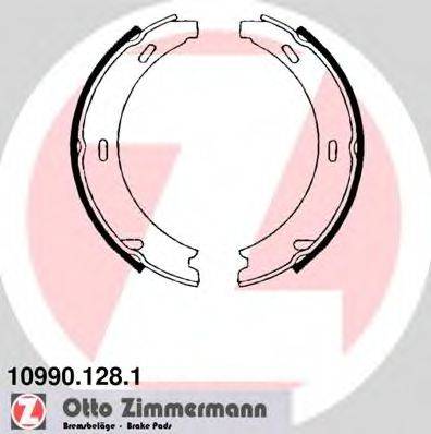 ZIMMERMANN 109901281 Комплект гальмівних колодок, стоянкова гальмівна система