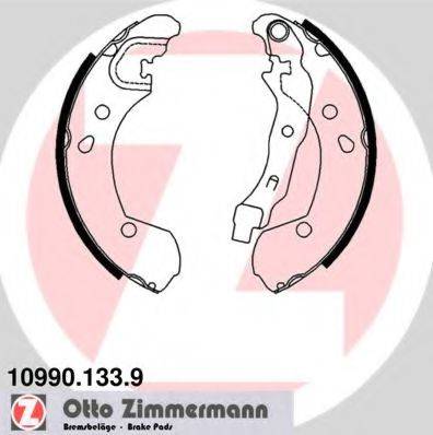 ZIMMERMANN 109901339 Комплект гальмівних колодок