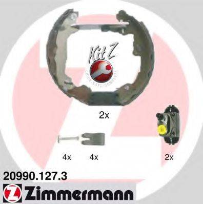ZIMMERMANN 209901273 Комплект гальмівних колодок