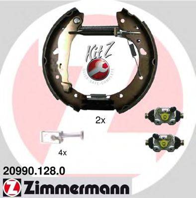 ZIMMERMANN 209901280 Комплект гальмівних колодок