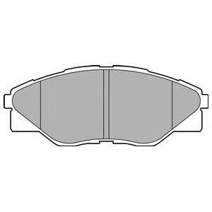 HYUNDAI 581O1-1RAO5 Комплект гальмівних колодок, дискове гальмо