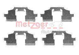 METZGER 1091675 Комплектуючі, колодки дискового гальма