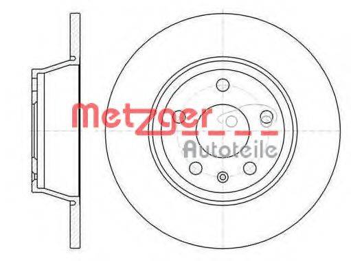 METZGER 6121400 гальмівний диск