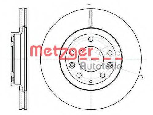 METZGER 6110541 гальмівний диск