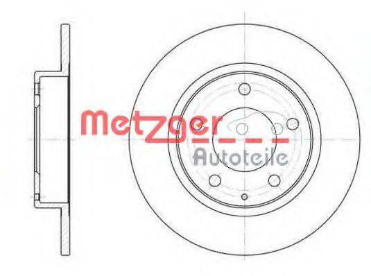 METZGER 620600 гальмівний диск